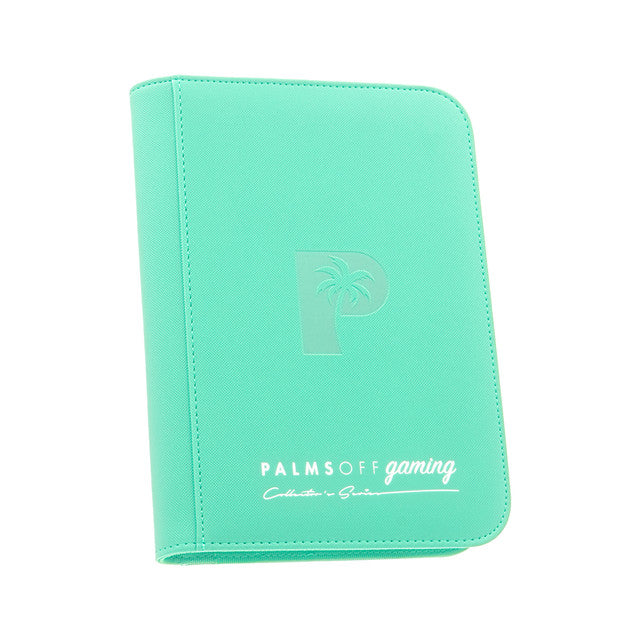 Palms Off: Collector's Series 4 Pocket Zip Binder - Turquoise