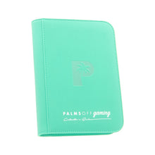 Palms Off: Collector's Series 4 Pocket Zip Binder - Turquoise