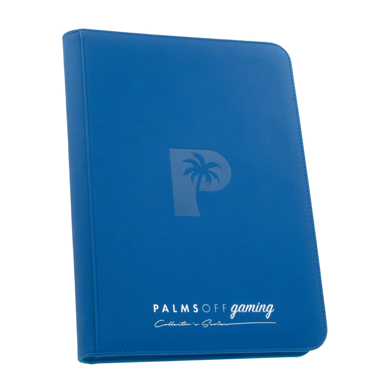 Palms Off: Collector's Series 9 Pocket Zip Binder - Blue