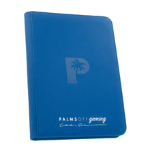 Palms Off: Collector's Series 9 Pocket Zip Binder - Blue