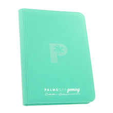 Palms Off: Collector's Series 9 Pocket Zip Binder - Turquoise