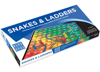 Blue Opal: Snakes and Ladders Game
