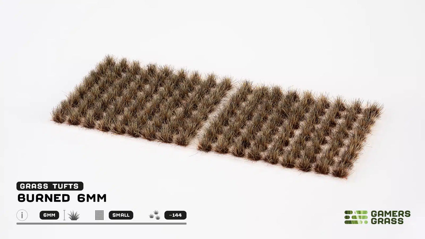 Gamers Grass: Burned Tufts 6mm
