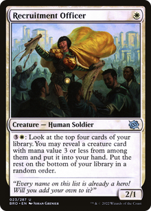 Recruitment Officer [The Brothers' War]