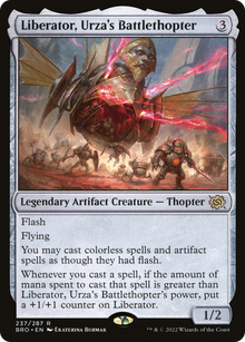 Liberator, Urza's Battlethopter [The Brothers' War]