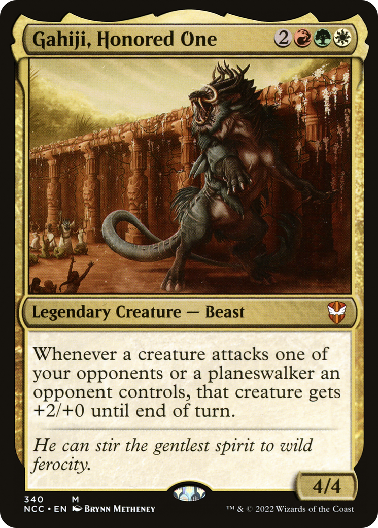 Gahiji, Honored One [Streets of New Capenna Commander]