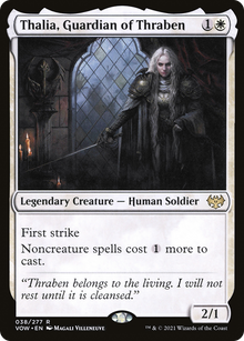 Thalia, Guardian of Thraben [Innistrad: Crimson Vow]