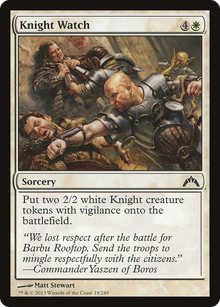 Knight Watch [Gatecrash]