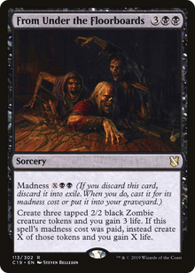 From Under the Floorboards [Commander 2019]