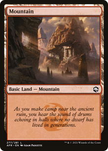 Mountain (277) [Dungeons & Dragons: Adventures in the Forgotten Realms]