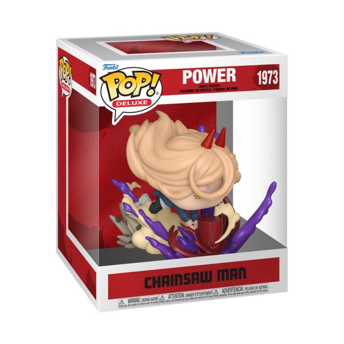Funko: Chainsaw Man - Power with Blood Mallet 1973 Pop!
