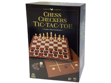 Cardinal Classics: Chess, Checkers, Tic Tac Toe