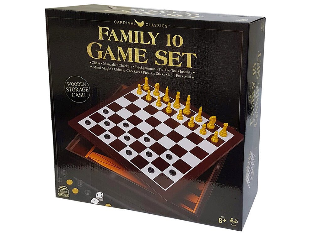Cardinal Classics: Family 10-in-1 Game Set