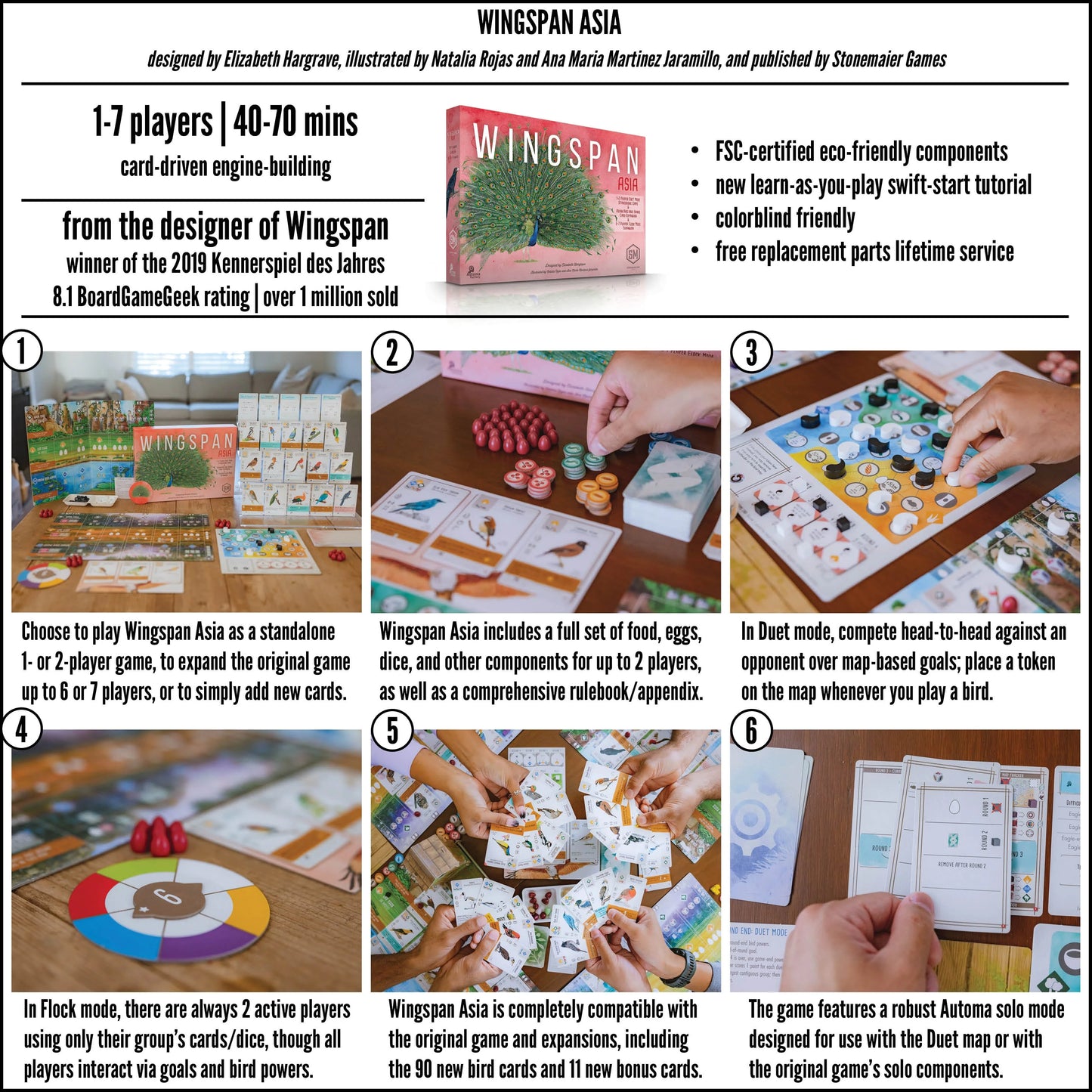 Wingspan: Asia (Expansion)