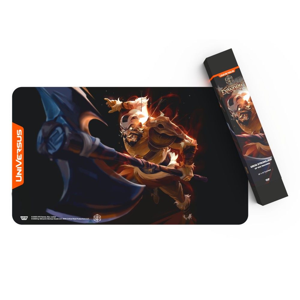 Universus Playmat - Critical Role: Heroes of Exandria (Grog Strongjaw)