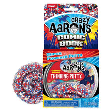 Crazy Aaron's Thinking Putty: 4" Comic Book Tin