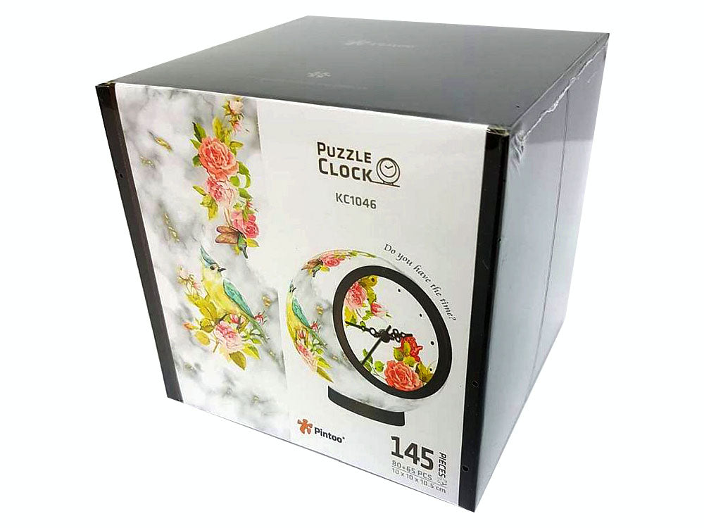 Puzzle Clock: Fragrant Flowers