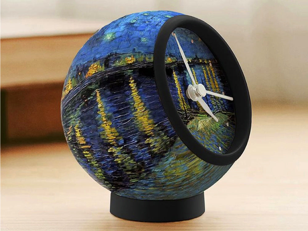 Puzzle Clock: Starry Night