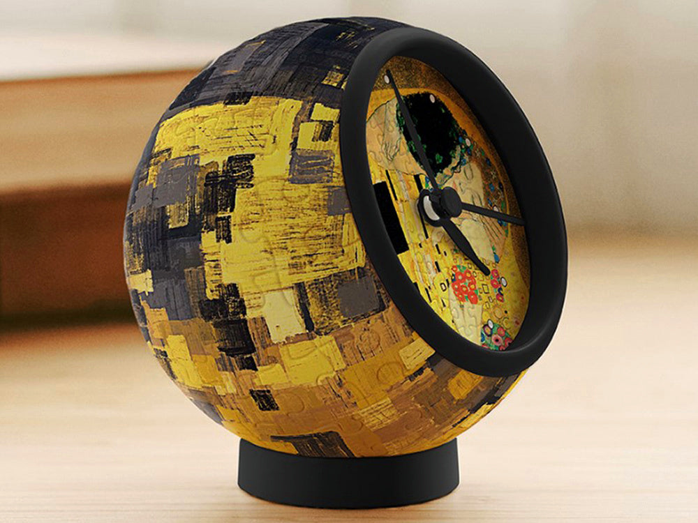 Puzzle Clock: Klimt the Kiss