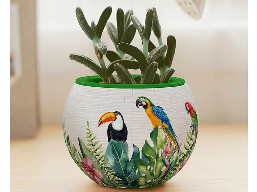 3D Flowerpot: Bird of Paradise