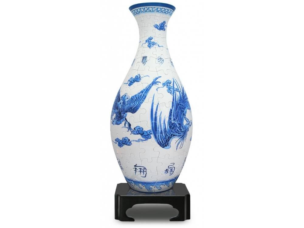 Puzzle Vase: Harmonious Phoenix