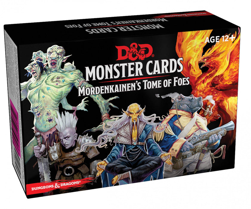 Dungeons & Dragons 5th Edition: Monster Cards Mordenkainens Tome of Foes