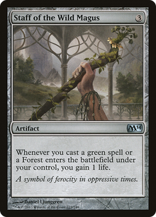 Staff of the Wild Magus [Magic 2014]