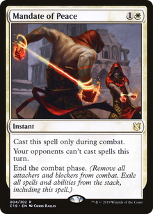 Mandate of Peace [Commander 2019]