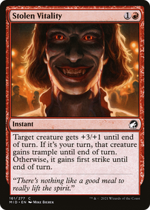 Stolen Vitality [Innistrad: Midnight Hunt]