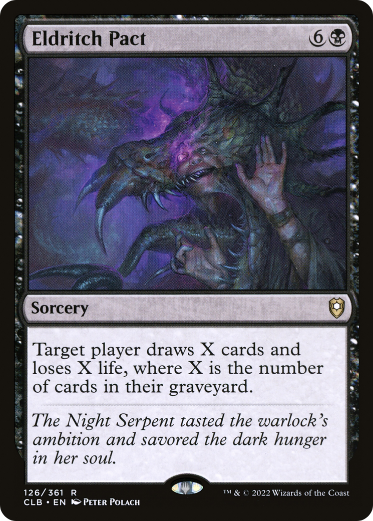Eldritch Pact [Commander Legends: Battle for Baldur's Gate]