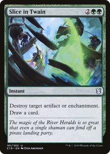 Slice in Twain [Commander 2019]