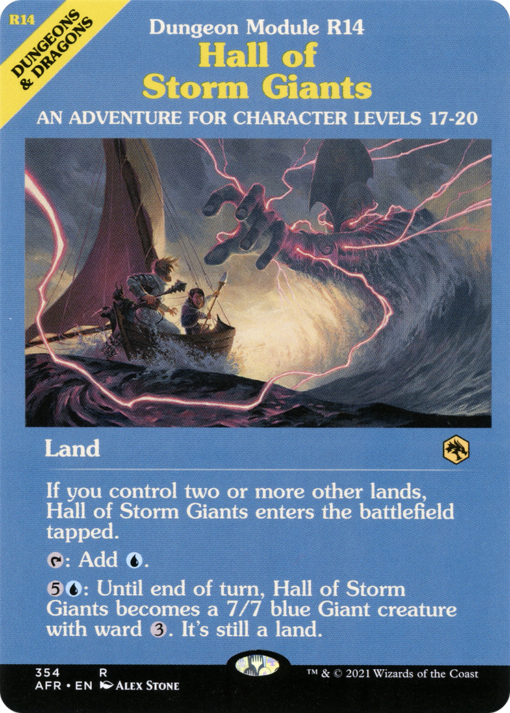 Hall of Storm Giants (Dungeon Module) [Dungeons & Dragons: Adventures in the Forgotten Realms]