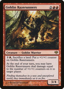 Goblin Razerunners [Conflux]