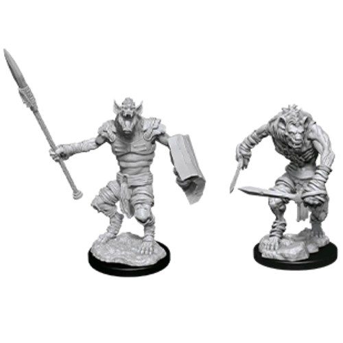 Nolzur's Marvelous Miniatures: Gnoll & Gnoll Flesh Gnawer