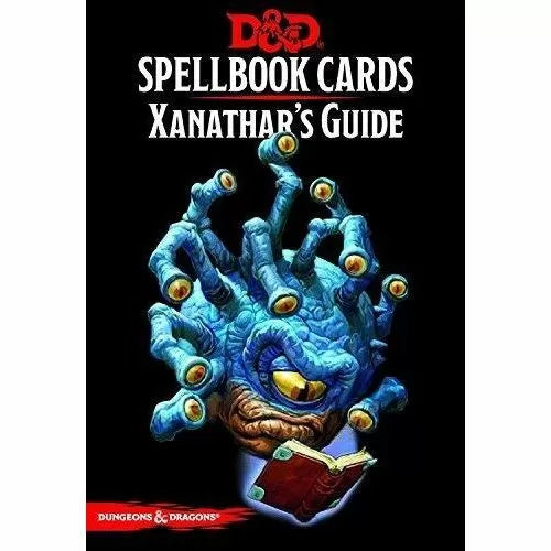Dungeons & Dragons 5th Edition: Spellbook Cards Xanathar's Guide