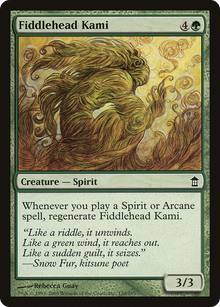 Fiddlehead Kami [Saviors of Kamigawa]