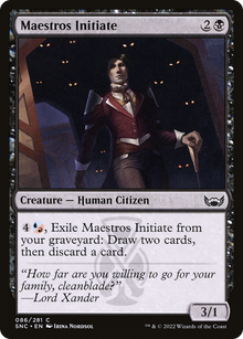 Maestros Initiate [Streets of New Capenna]