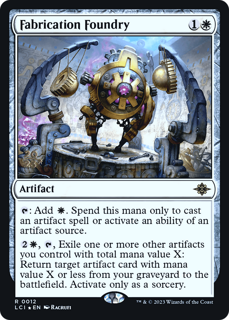 Fabrication Foundry [The Lost Caverns of Ixalan Prerelease Cards]
