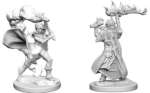 Pathfinder Deep Cuts: Female Human Cleric