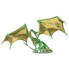 Icons of the Realms: Adult Emerald Dragon Premium Figure