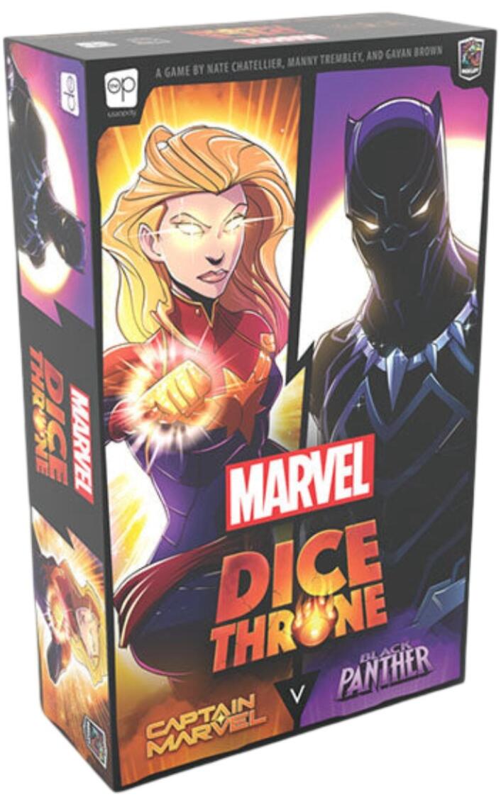Dice Throne: Marvel 2 Hero Box 1 Captain Marvel and Black Panther