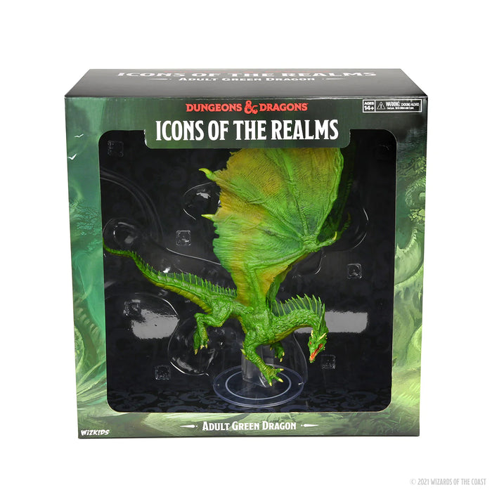 Icons of the Realms: Adult Green Dragon Premium Figure