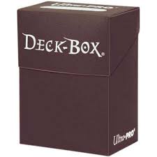 Ultra Pro: Deck Box Brown