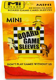 Dragon Shield: Board Game Sleeves Mini (41x63mm)