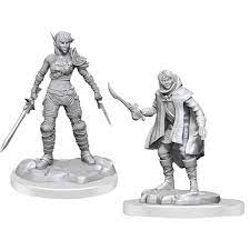 Nolzur's Marvelous Miniatures: Elf Rogue & Half-Elf Rogue Protege