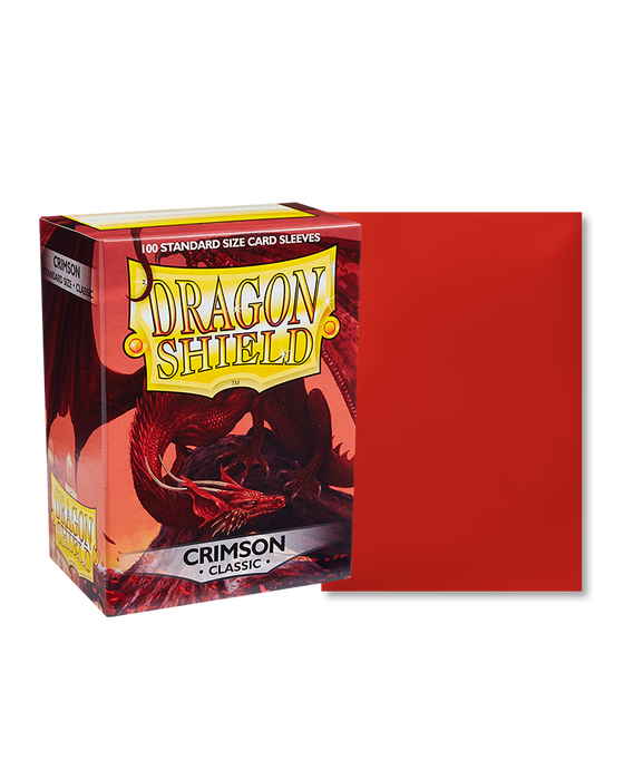 Dragon Shield: Classic Sleeves (100) Crimson