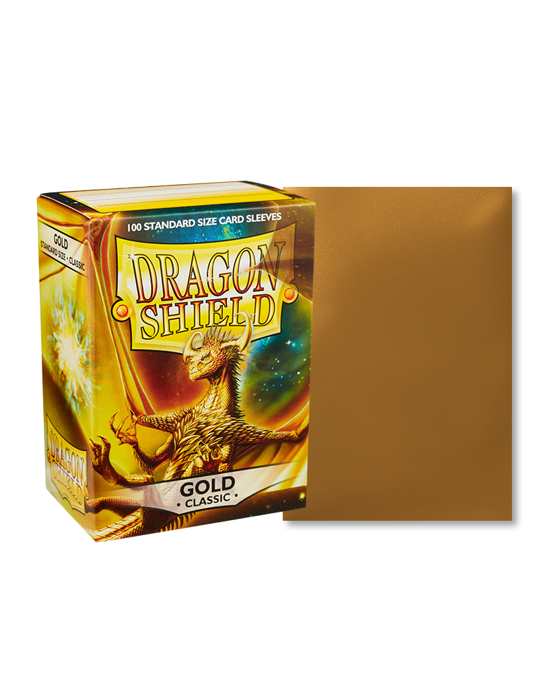 Dragon Shield: Classic Sleeves (100) Gold