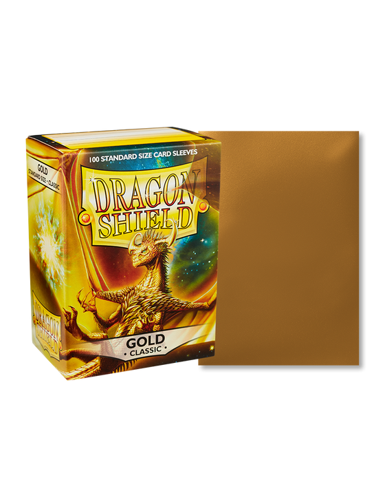 Dragon Shield: Classic Sleeves (100) Gold