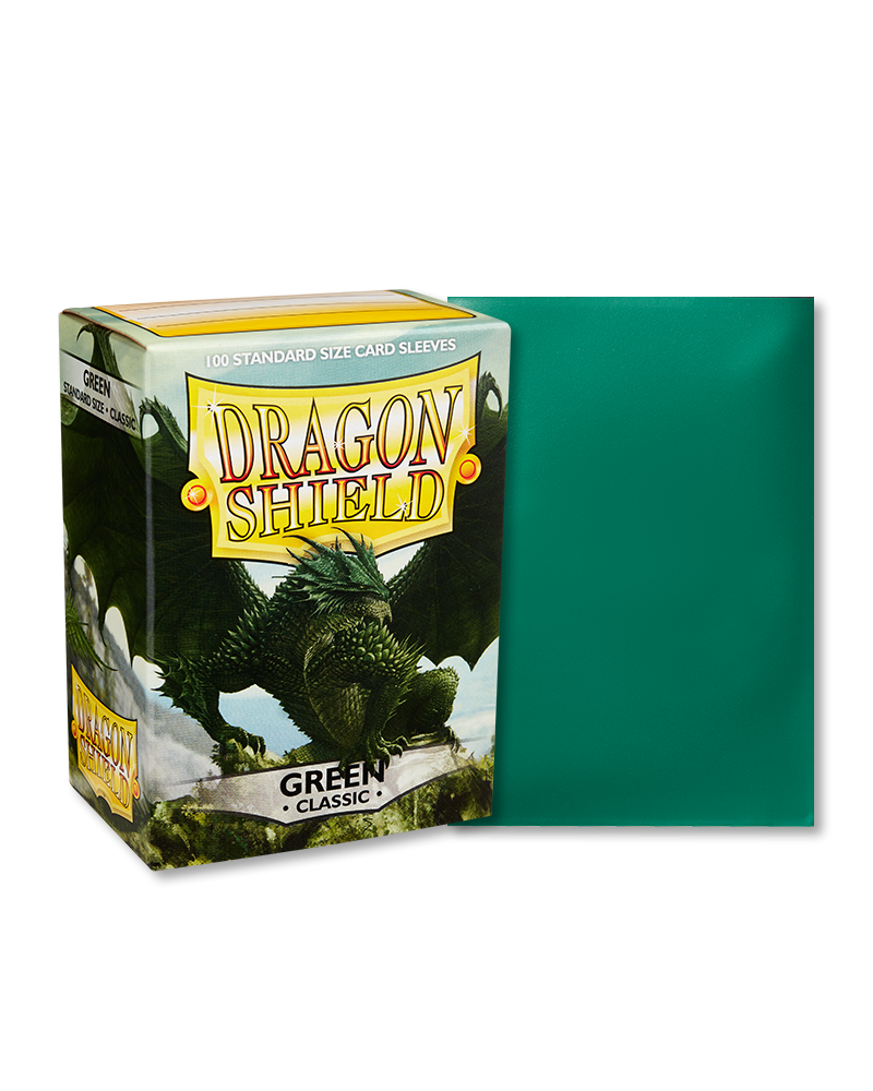 Dragon Shield: Classic Sleeves (100) Green