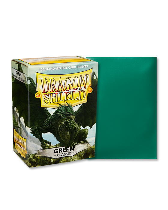 Dragon Shield: Classic Sleeves (100) Green